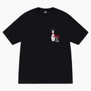 Stussy Kingpin Pigment Dyed T-shirt Black