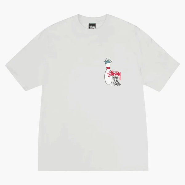 Stussy Kingpin Pigment färgad t-shirt naturlig
