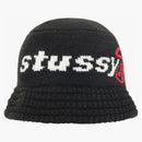 Stussy Knit Sport Bucket Hat Black