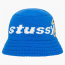 Stussy Knit Sport Bucket Has Blue