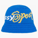 Stussy Knit Sport Bucket Has Blue