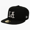 Stussy La New Era Cap Black
