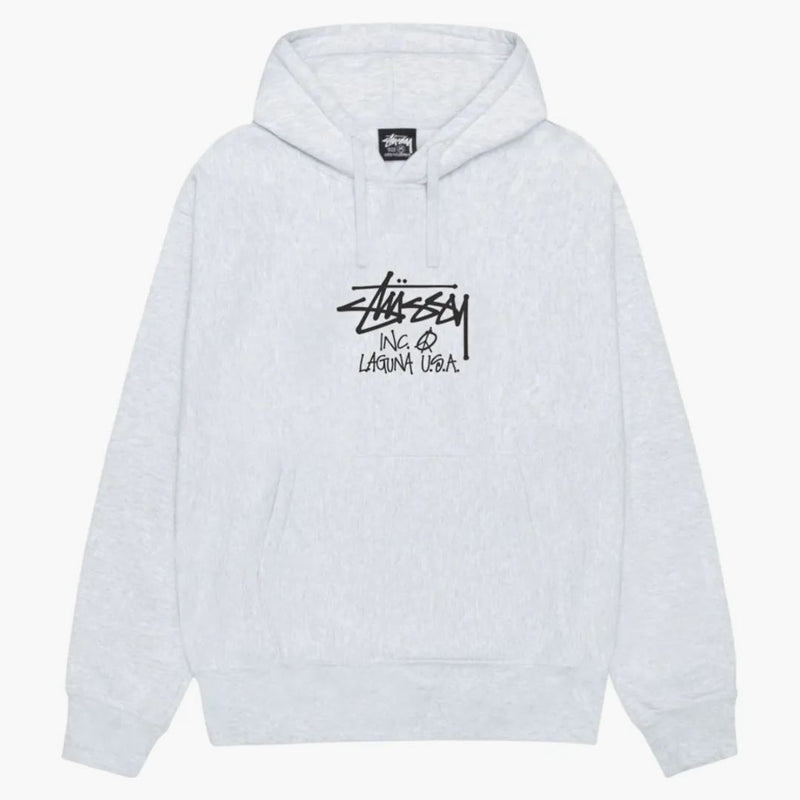 Stussy Laguna USA Hoodie Ash Heather