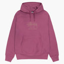Stussy Laguna USA Hoodie Berry