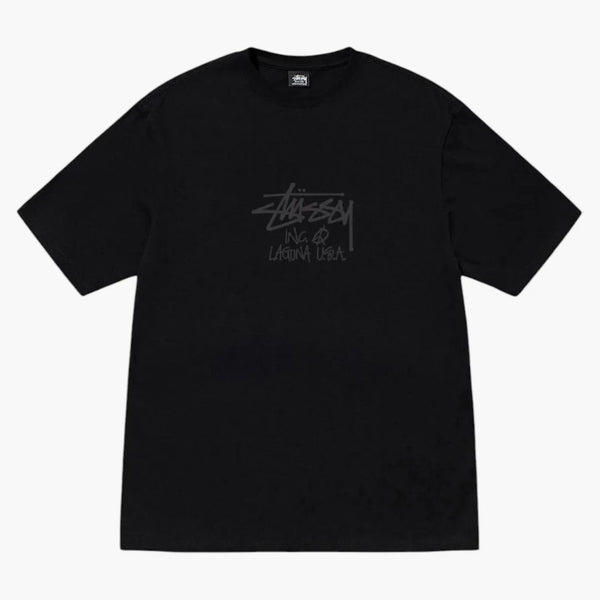 Stussy Laguna USA Pigment färgat te svart