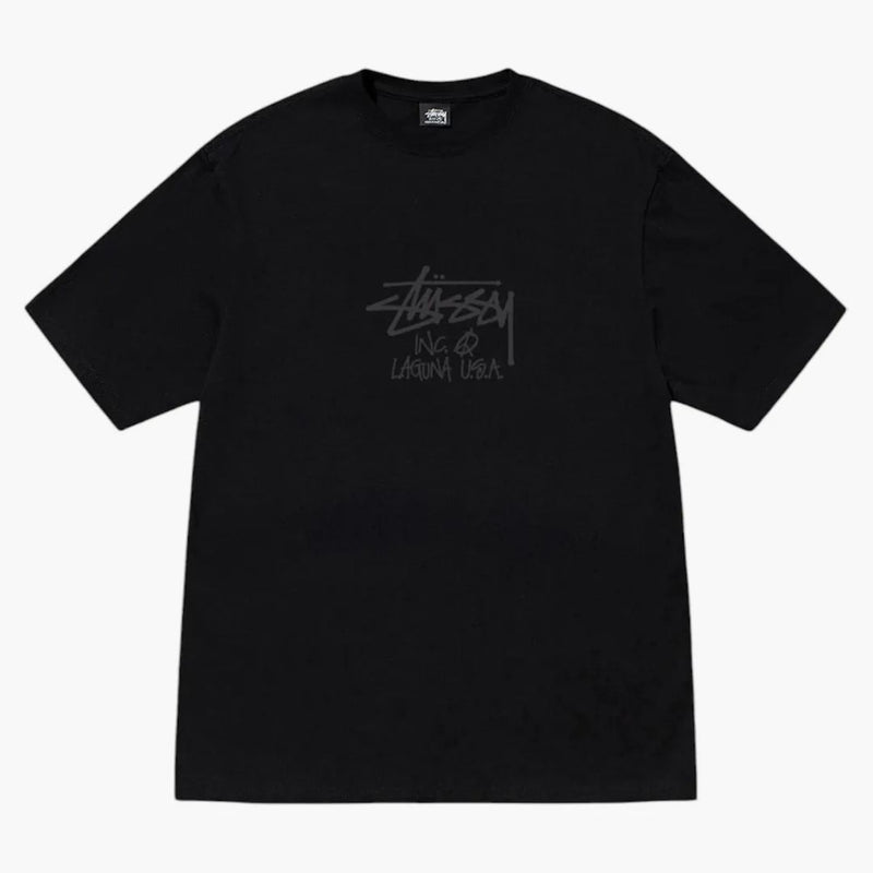 Stussy Laguna USA Pigment färgat te svart