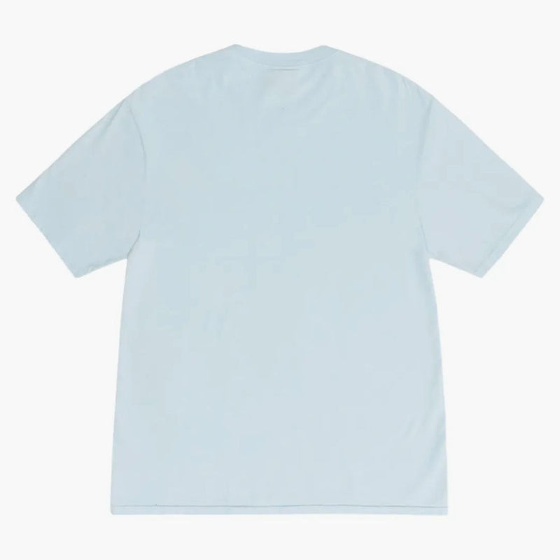 Stussy Laguna USA Pigment färgad tee himmelblå