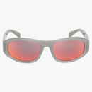 Stussy Landon Sunglasses Gray/Silver Flare