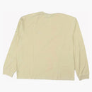 Stussy Lazy Long Sleeve T-shirt Pale Yellow