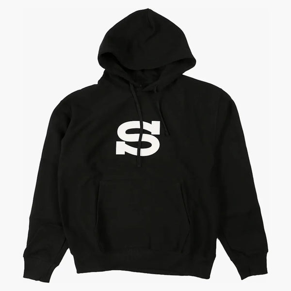 Stussy Letterman hoodie svart