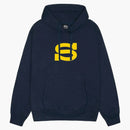 Stussy Letterman Hoodie Navy
