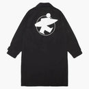 Stussy Lightweight Surfman Trench Coat Black