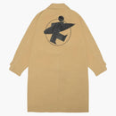 Stussy Lightweight Surfman Trench Coat Khaki