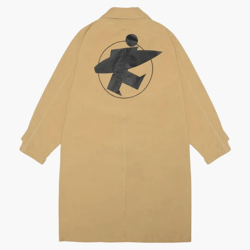 Stussy Lightweight Surfman Trench Coat Khaki