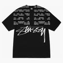 Stussy Locations Pigment Dyed T-shirt Black