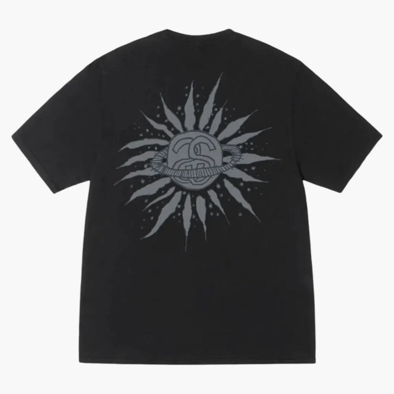 【STUSSY】LOOK BEYOND PIGMENT DYED TEE Stussy patrz poza herbatę czarną - kup w Hypenedz