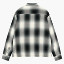 Stussy Loose Weave Plaid Shirt Grey