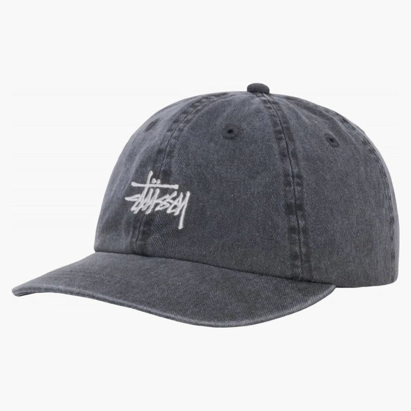 Stussy Low Profil Základní umyté uhlí uhlí