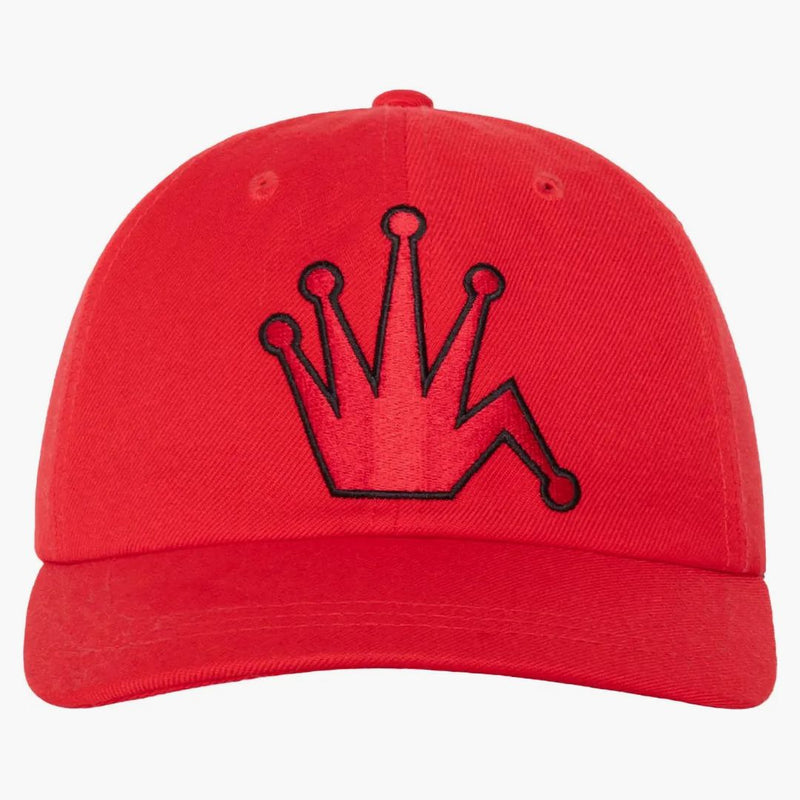 Stussy Low Profil Bent Crown Snapback Red
