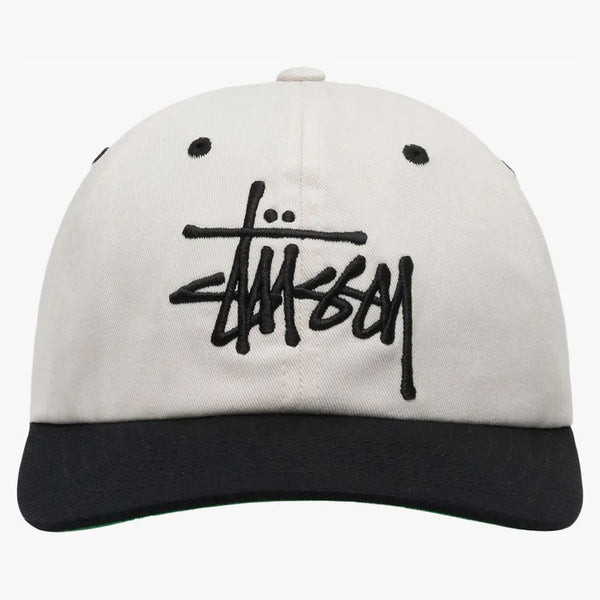 Stussy Low Profil Big Basic Snapback Bone