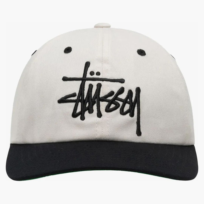 Stussy Low Profil Big Basic Snapback Bone