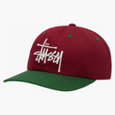 Stussy Low Profilo Big Basic Basic Snapback Mauve