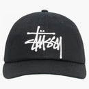 Stussy Low Profile Big Basic Snapback Shadow Black