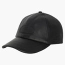 Stussy Low Profile Leather Strapback Black
