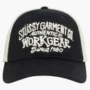 Stussy Low Profile Workgear Strapback Black