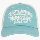 Stussy Low Profile Workgear Strapback Teal