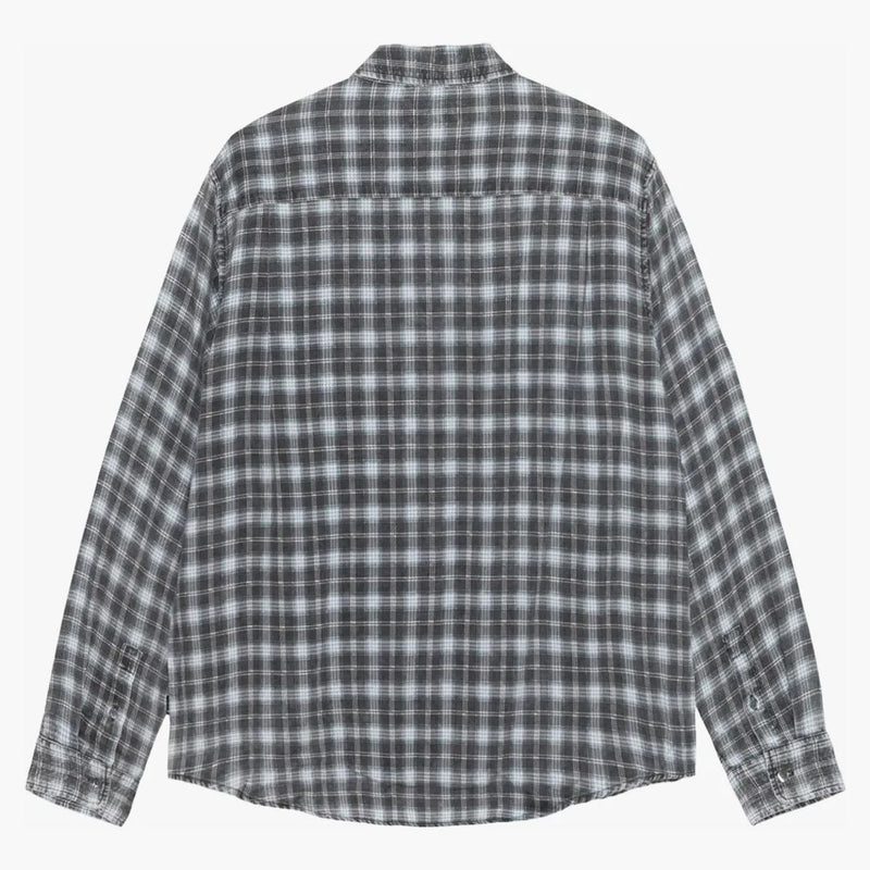 Stussy Matthew tištěná kostkovaná košile modrá