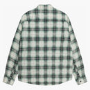 Stussy Matthew Printed Plaid Shirt Green