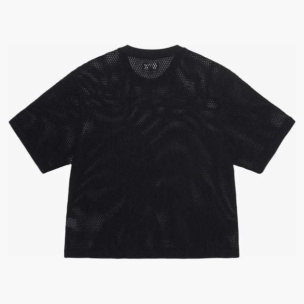 Stussy Mesh Jersey Crew Black