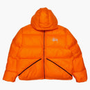 Stussy Micro Ripstop Down Parka Jacket Orange