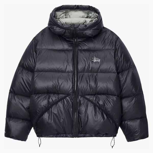 Stussy Micro Ripstop Down Parka Phantom Black