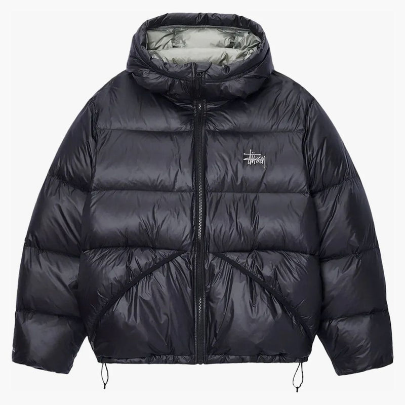 Stussy Micro Ripstop Down Parka Phantom Black