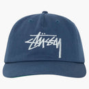 Stussy Mid-Desh Big Stock Snapback (SS25) Deep Blue