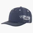 Stussy Mid-depth Designs Snapback Navy