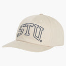 Stussy Mid-depth Stu Arch Strapback Natural