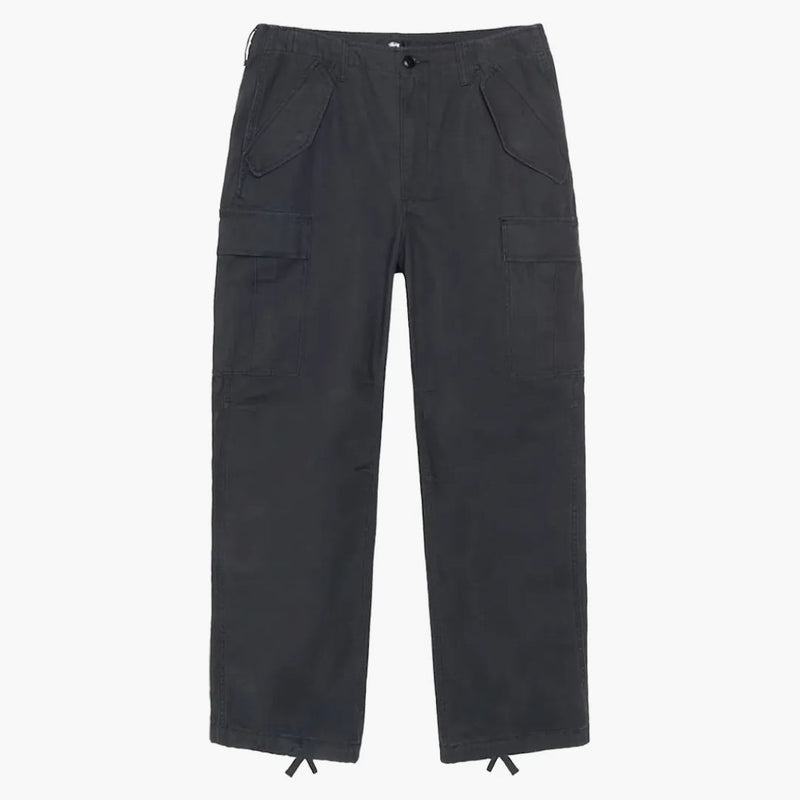 Stussy Vojenský Ripstop Cargo Pant Black