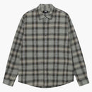 Stussy Motif Plaid Shirt Grey