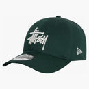 Stussy New Era 9twenty Basic Strapback Dark Green