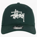 Stussy New Era 9twenty Basic Strapback Dark Green