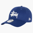Stussy New Era 9twenty Basic Strapback Dark Royal