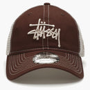 Stussy New Era 9Twenty Basic Trucker Brown