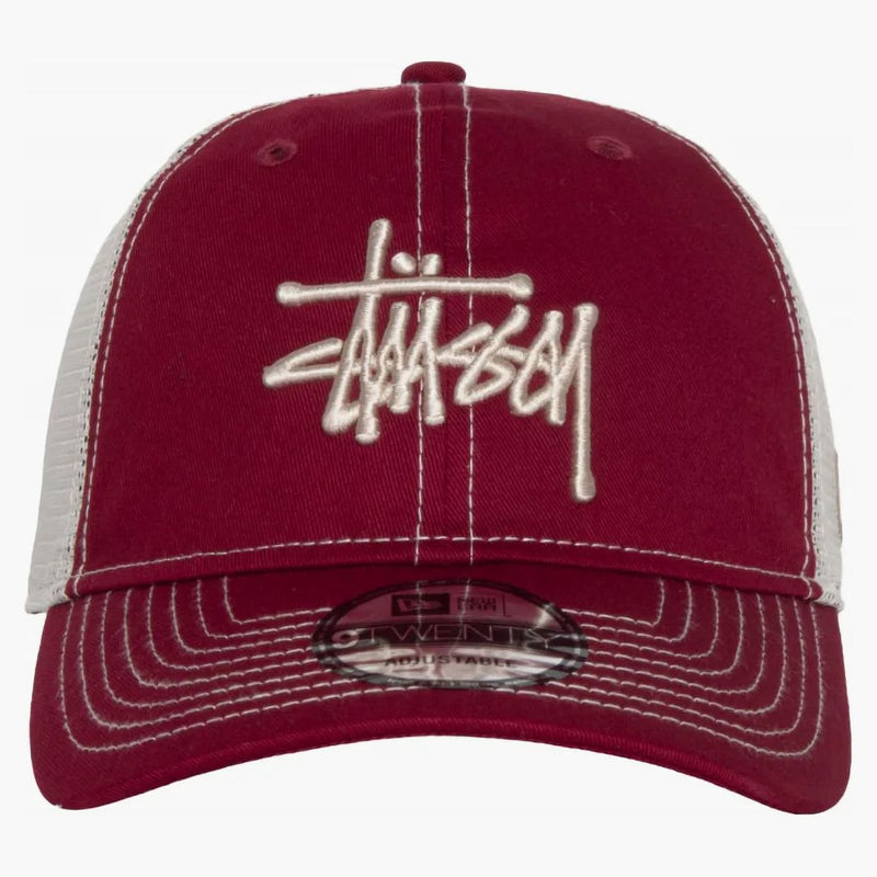Stussy New Era 9twenty Basic Trucker kardinál