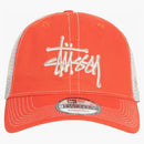Stussy New era 9twenty basic trucker orange