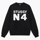 Stussy No.4 Crewneck Black