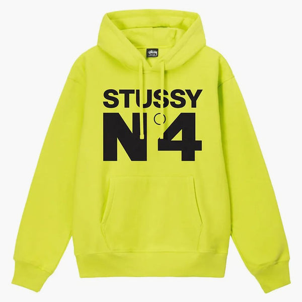 Stussy No.4 Hoodie Keylime
