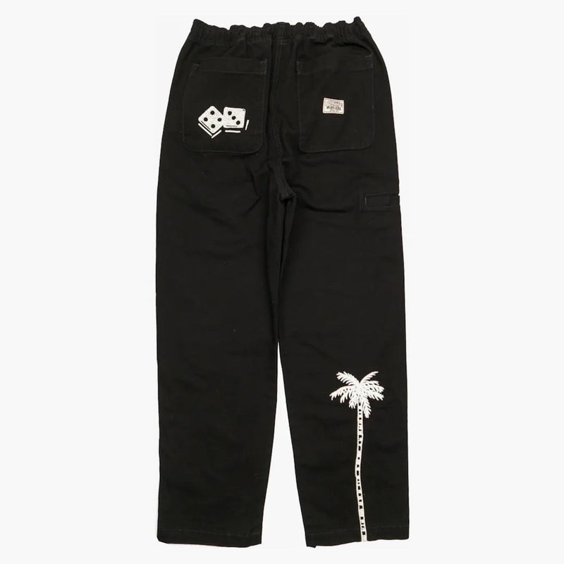 Stussy Noma ikona Beach Pant Washed Black